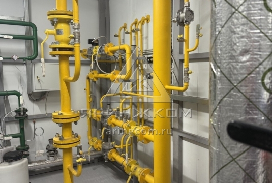 Блочно-модульная котельная установленной теплопроизводительностью 1,4 МВт Блочно-модульная котельная установленной теплопроизводительностью 1,4 МВт